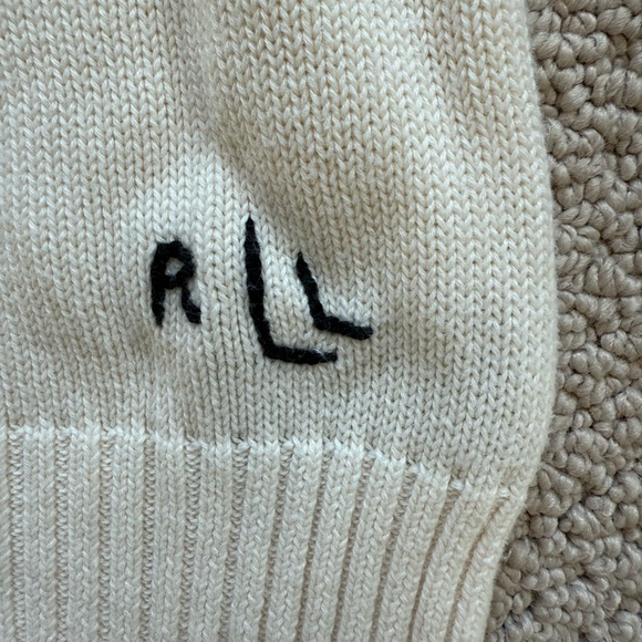 Ralph Lauren Women's Iconic Flag Knit Sweater Size M - Picture 3 of 5